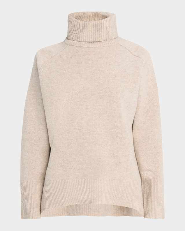Eliza Wool-Cashmere Turtleneck Sweat